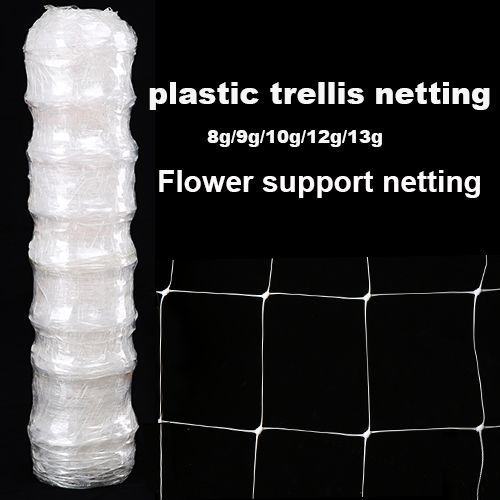 Flower support netting