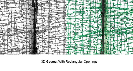 Geomat Control for the protection of green slopes