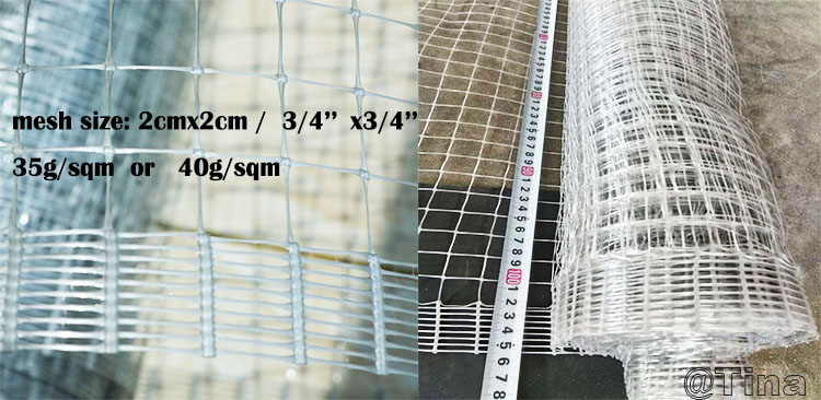 Plastic chicken bop netting