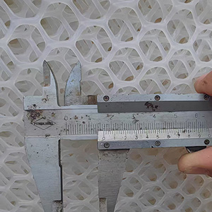 Plastic poultry netting