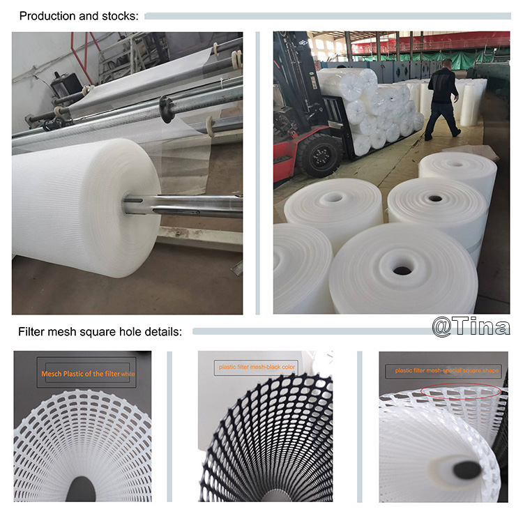 Plastic filter mesh