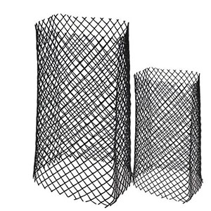 Plastic diamond mesh