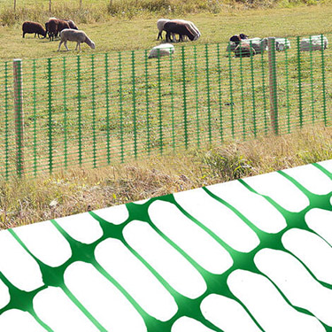 Plastic Orange Warning Fence
