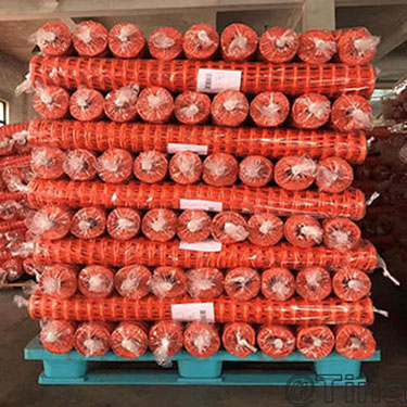Plastic Orange Warning Fence