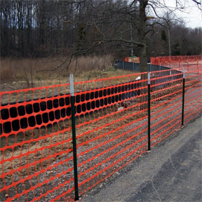 When to use orange fencing