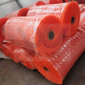 Plastic Orange Warning Fence